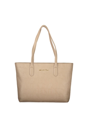 Mario Valentino Brown Polyethylene Handbag