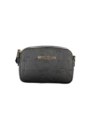 Mario Valentino Black Polyurethane Women Handbag