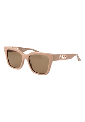 Trussardi Beige Acetate Sunglasses