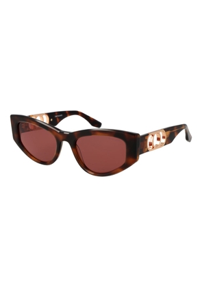 Trussardi Brown Acetate Sunglasses