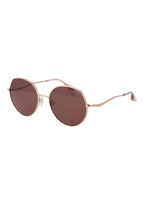 Trussardi Gold Metal Sunglasses
