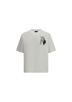 Dsquared² White Cotton T-Shirt - L
