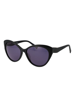 Replay Black Plastic Sunglasses