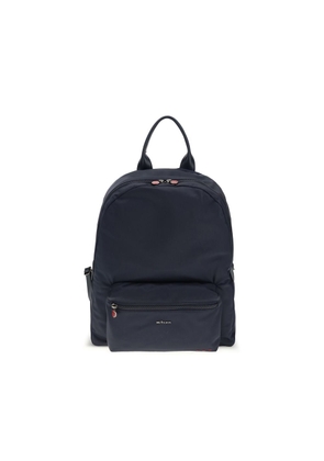 Kiton Blue Fabric Backpack