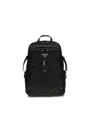 Prada Black Recycled Polyamide Backpack