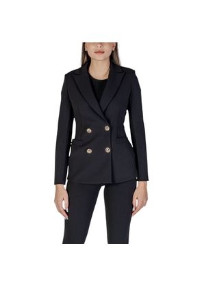 Rinascimento Black Polyester Blazer - XL