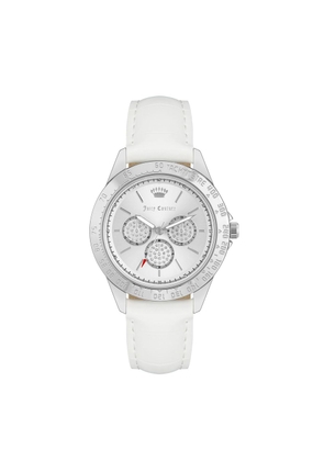 Juicy Couture White Plastic Dress Watch