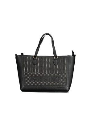 Mario Valentino Black Polyurethane Women Handbag