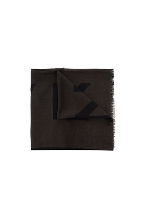 Givenchy Gray Cashmere Scarf