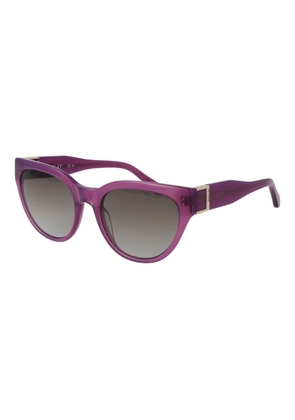 Replay Pink Plastic Sunglasses