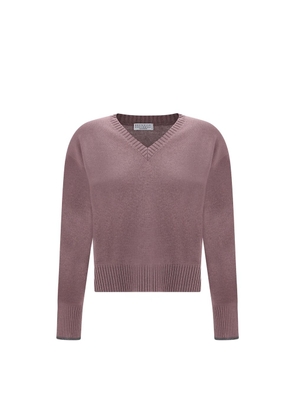 Brunello Cucinelli Multicolor Cashmere Cashmere Sweater - L