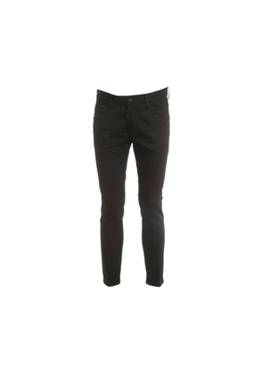 Dsquared² Black Cotton Skinny Jeans - 44