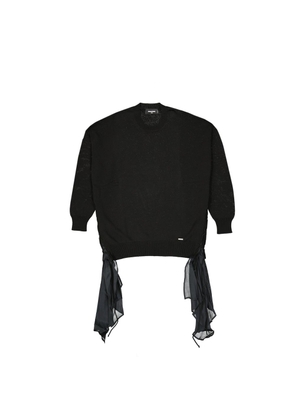 Dsquared² Black Cotton Sweatshirt - XXS