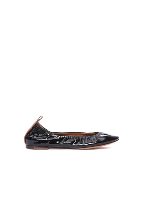 Lanvin Black Calfskin Ballet Flats - EU37/US7