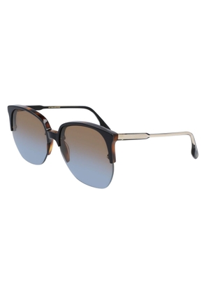 Victoria Beckham Black Acetate Sunglasses