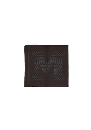 Missoni Brown Virgin Wool Scarf