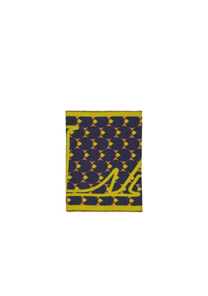 Lanvin Blue Silk Scarf