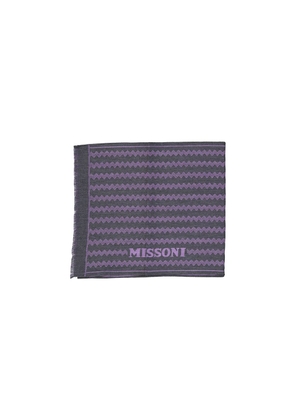 Missoni Gray Wool Scarf