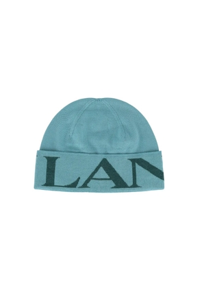 Lanvin Bicolor Virgin Wool Beanie - UNI