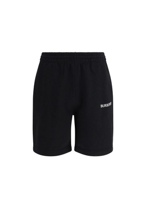 Burberry Black Cotton Bermuda Shorts - L