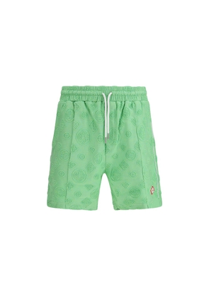 Casablanca Bicolor Cotton Bermuda Shorts - L