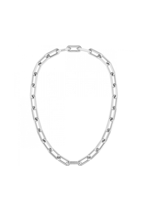 Hugo Boss Silver Stainless Steel Necklace - One Size