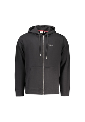 Pepe Jeans Black Cotton Men's Sweatshirt - S