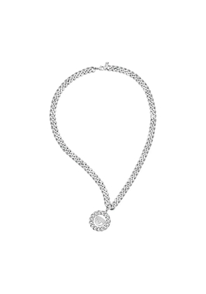 Chiara Ferragni Gray Stainless Steel Necklace - One Size