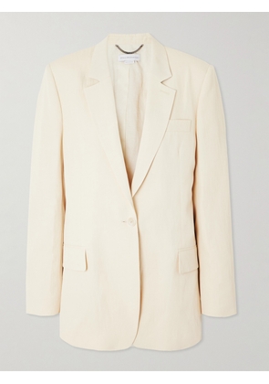 Stella McCartney - Oversized Woven Blazer - Cream - IT34,IT36,IT38,IT40,IT42,IT44,IT46,IT48