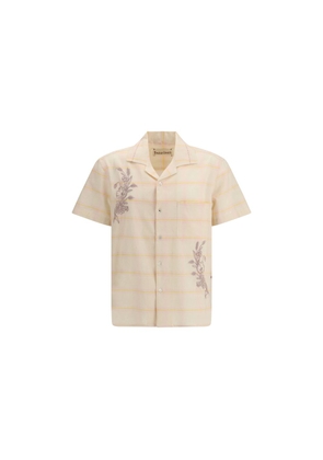 Baziszt Multicolor Cotton Shortsleeve Shirt - L
