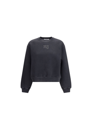 Alexander Wang Black Cotton Sweatshirt - M