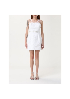 Elisabetta Franchi Bicolor Polyester Casual Dress - IT42