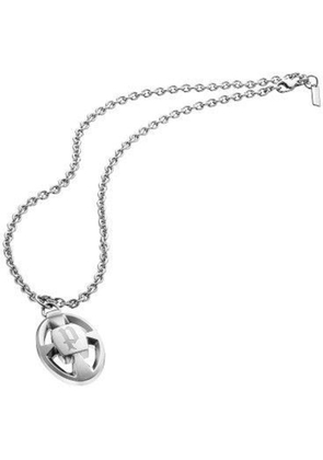 Police Gray Stainless Steel Necklace - One Size