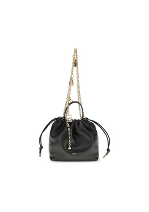 Chloé Black Calf Leather Bos Taurus Shoulder Bag