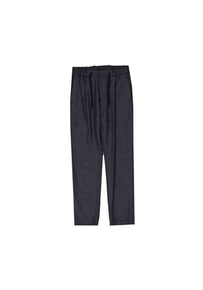 Herno Gray Virgin Wool Casual Pants - L