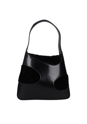 Salvatore Ferragamo Black Leather Handbag