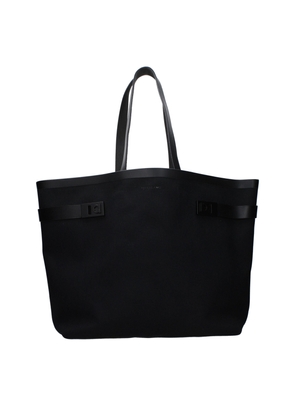 Salvatore Ferragamo Black Fabric Shoulder Bag