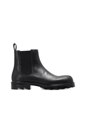 Bottega Veneta Black Calfskin Chelsea Boots - EU42.5/US9.5