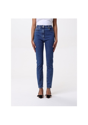 Elisabetta Franchi Blue Denim High-Waisted Jean - W26