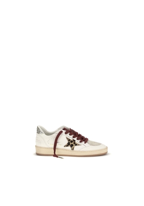 Golden Goose White Calf Leather Bos Taurus Low Top Sneakers - EU40/US10