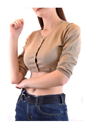 Parosh Brown Cotton Cardigan - L