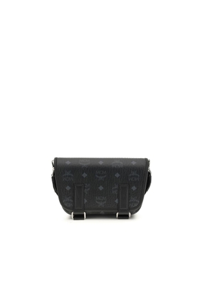 MCM Black Fabric Shoulder Bag