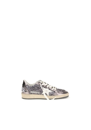 Golden Goose Gray Calf Leather Bos Taurus Low Top Sneakers - EU36/US6