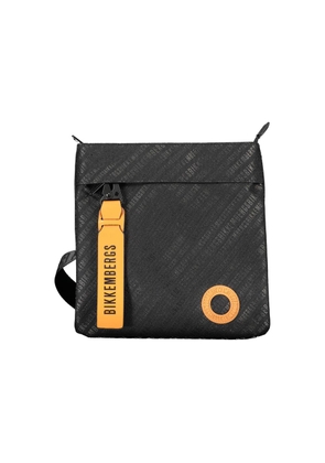 Bikkembergs Black Polyester Men Shoulder Bag