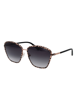 Guess Rose Gold Metal Sunglasses