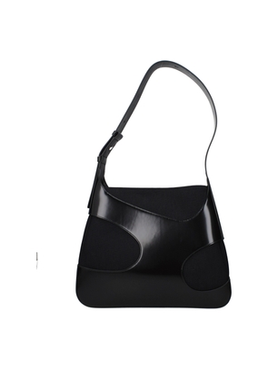 Salvatore Ferragamo Black Fabric Shoulder Bag