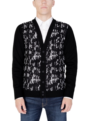 Antony Morato Black Wool Cardigan - XL