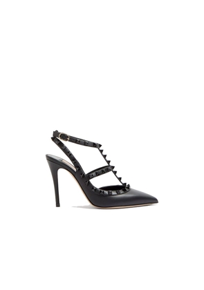 Valentino Garavani Black Calfskin High Heel Pumps - EU35.5/US5.5