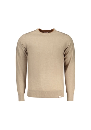 Rifle Beige Polyester Men Sweater - M