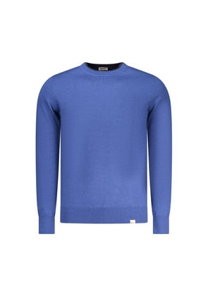 Rifle Blue Polyester Men Sweater - M